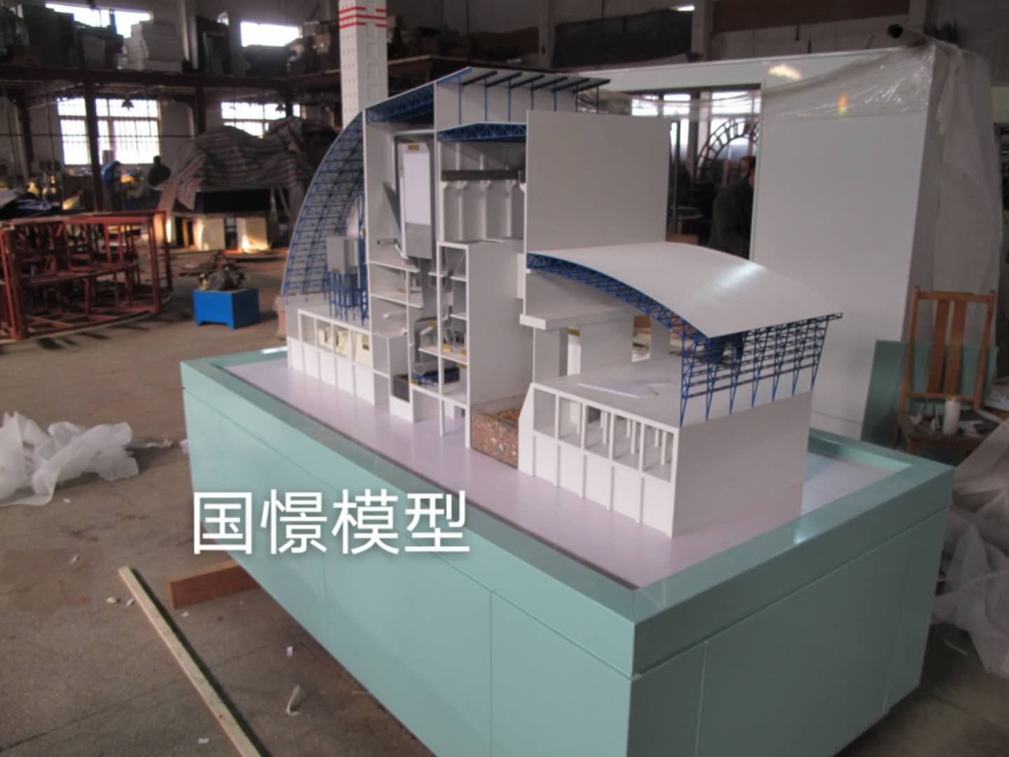 夏河县工业模型
